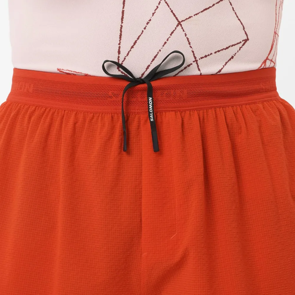 Salomon - Sense Aero Splt 3'' Shorts - Laufshorts Fiery Red