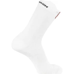 Salomon Socken|Socken-- S/Lab Glide Crew - Laufsocken Vanilla Ice / Pompeian Red
