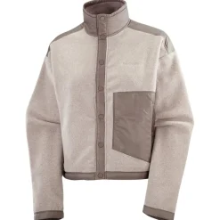 Salomon Pullover & Hoodies|Alltagsbekleidung-- Women's Chroma Fleece Cardigan - Fleecepullover