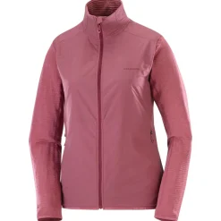 Salomon Laufbekleidung|Jacken-- Women's Essential Lightwarm Hybrid - Fleecejacke Nocturne