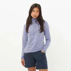 Salomon - Women's Essential Lightwarm Half Zip - Fleecepullover Outlet