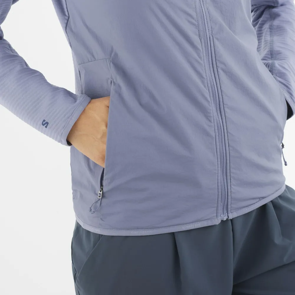 - Woen' Eentia ightwar Hybrid - Feecejacke < Salomon Sale