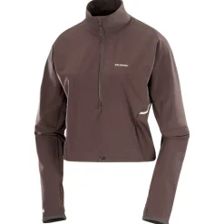 Salomon Laufbekleidung|Shirts, Hemden & Longsleeves-- Women's Sense Aero Hybrid Cropped - Laufshirt