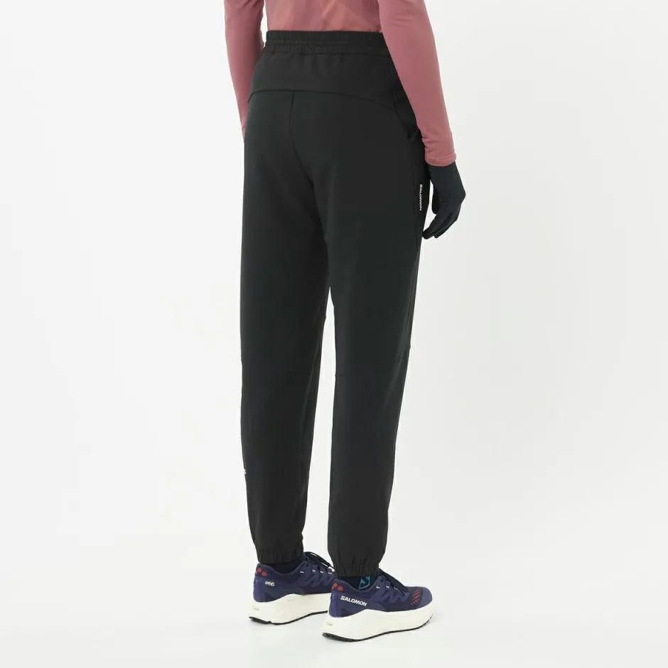 Salomon Laufbekleidung|Hosen-- Women's SHKout Hexaflow Pants - Laufhose Deep Black