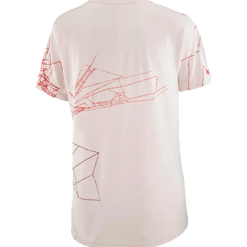 Salomon - Woen' /ab peed Tee - aufhirt