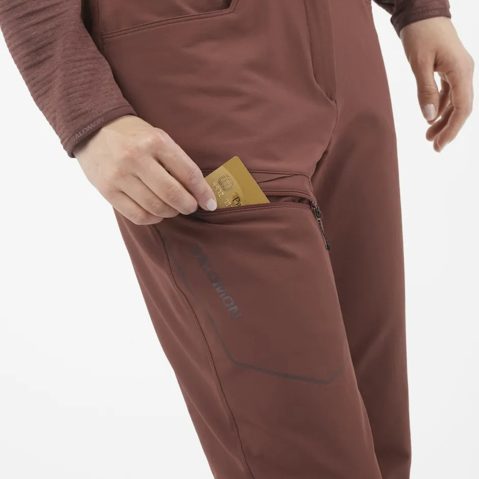 Salomon Trekkingbekleidung|Wanderbekleidung-- Women's Wayfarer Warm - Winterhose