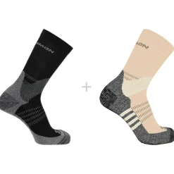 Salomon Wandersocken|Socken-- X Ultra Access Crew 2-Pack - Wandersocken
