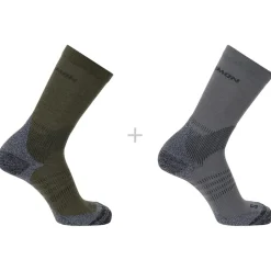 Salomon Wandersocken|Socken-- X Ultra Access Crew 2-Pack - Wandersocken
