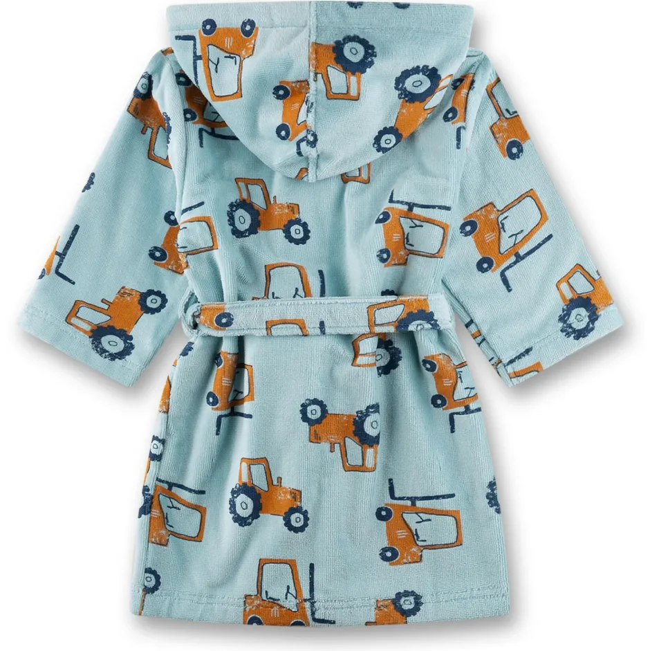 Sanetta Bademode|Alltagsbekleidung-- Kid's Bathrobe AOP 233651 - Bademantel Blue Pale