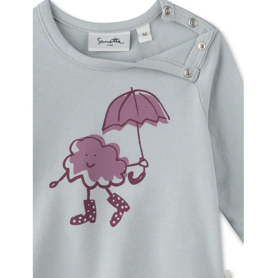 Kinder Sanetta - Baby Girl's Shirt Pure LT 1 - Longsleeve