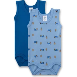 Sanetta Alltagsbekleidung|Unterwäsche-- Boy's Doppelpack Body 0/0 - Alltagsunterwäsche Lily Blue