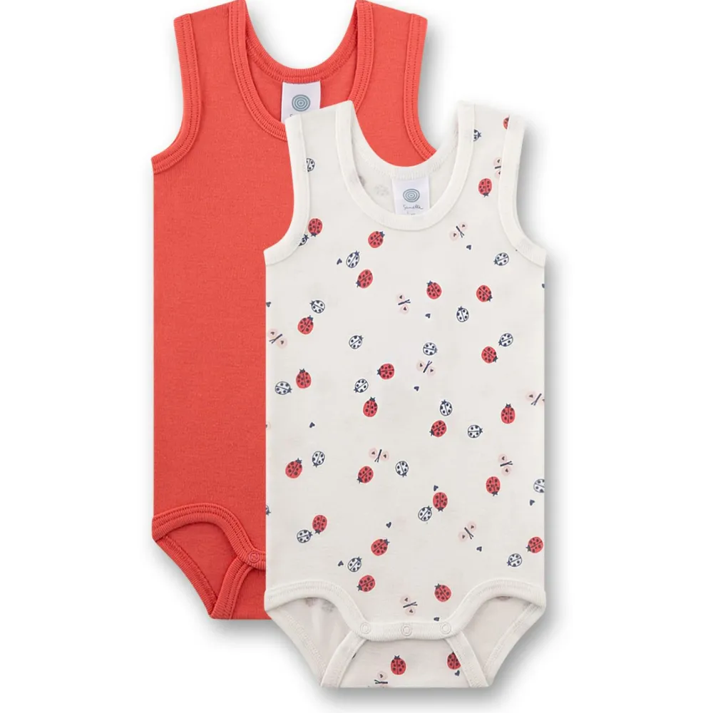 Sanetta - Girl's Doppelpack Body 0/0 - Alltagsunterwäsche White Pebble Outlet