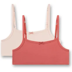 Sanetta - Kid's Doppelpack Bustier 349459 - Alltagsunterwäsche Faded Rose Clearance