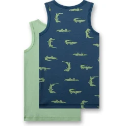 Sanetta Alltagsbekleidung|Unterwäsche-- Kid's Doppelpack Top 337257 - Top True Blue