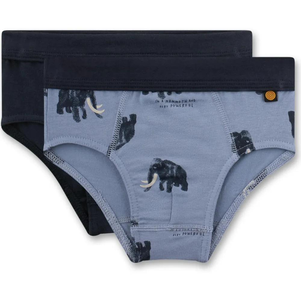 Sanetta - Kid's DP Brief 337074 +337075 - Unterhose Stone Wash Hot