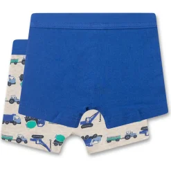 Sanetta - Kid's DP Shorts 336930+336931 - Unterhose Nature Melange Hot