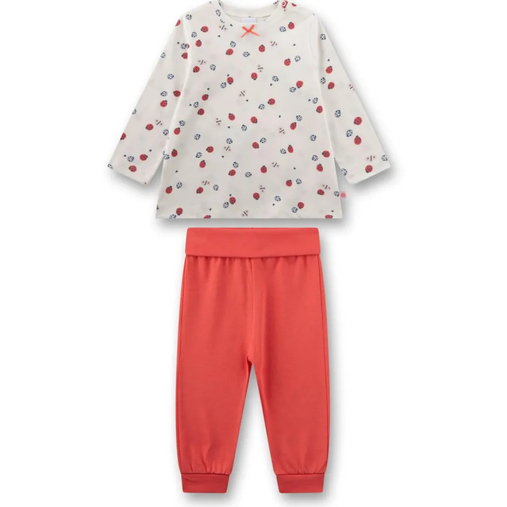 Sanetta - Kid's Pyjama 1/1 222341 - Alltagsunterwäsche White Pebble