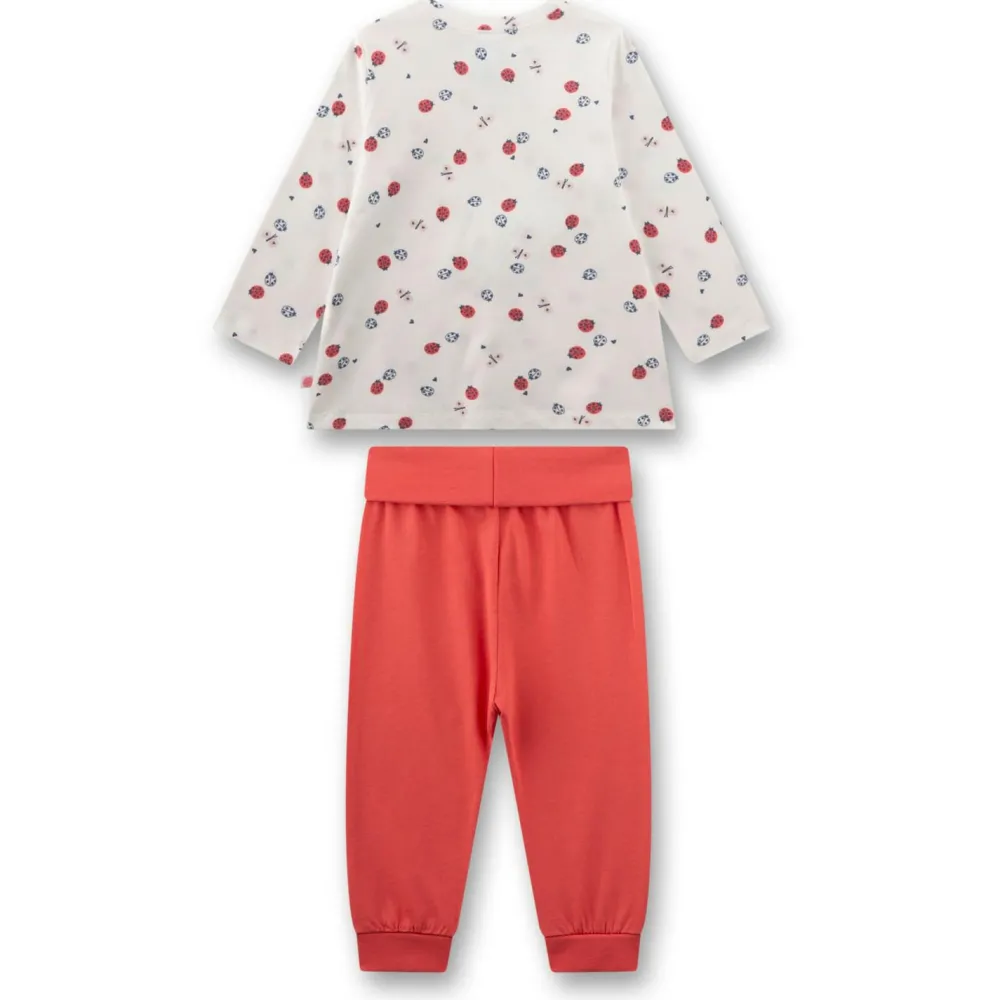 Sanetta - Kid's Pyjama 1/1 222341 - Alltagsunterwäsche White Pebble