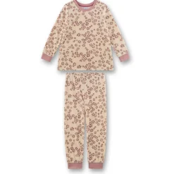 Sanetta - Kid's Pyjama Long AOP 233631 - Schlafanzug Sand New