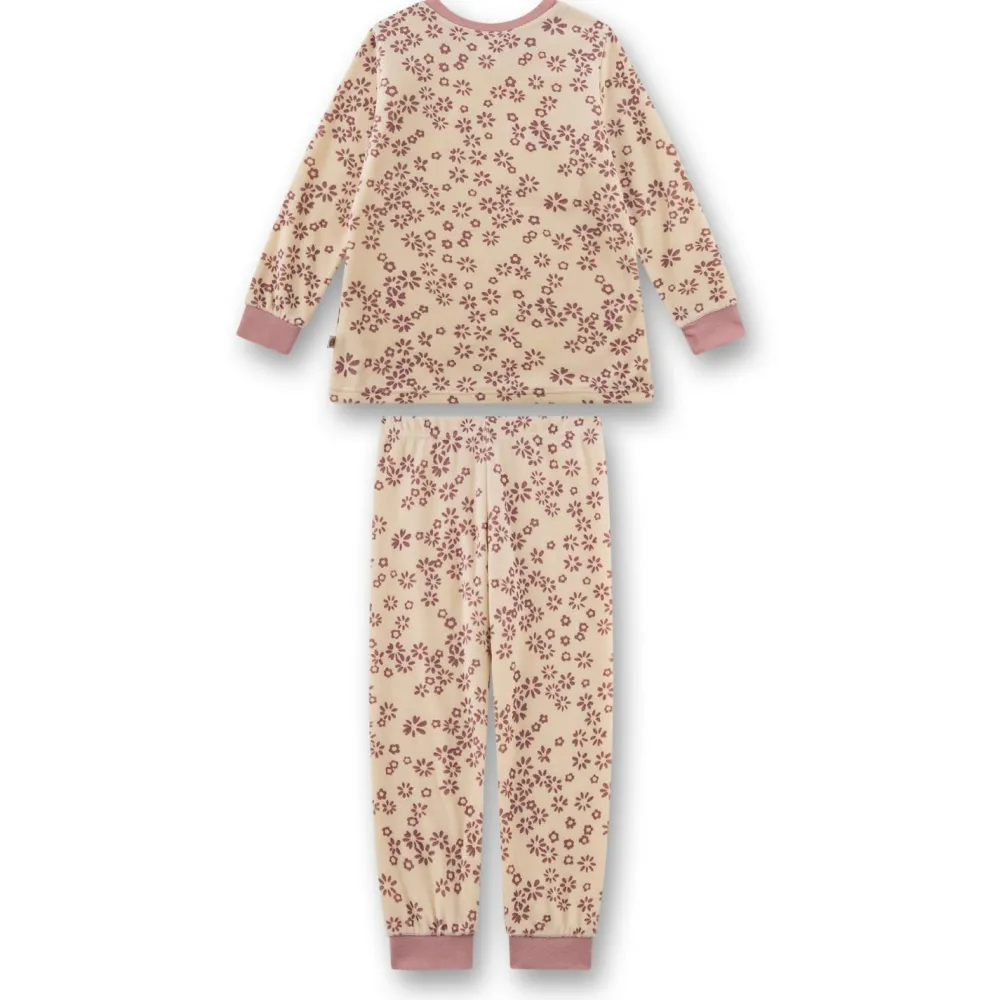 Sanetta - Kid's Pyjama Long AOP 233631 - Schlafanzug Sand New