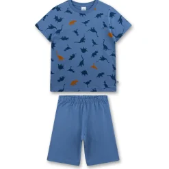 Sanetta - Kid's Pyjama Short AOP 233561 - Schlafanzug Navy New