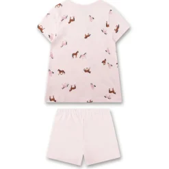 Sanetta Alltagsbekleidung|Unterwäsche-- Kid's Pyjama Short AOP 233565 - Schlafanzug Rosa