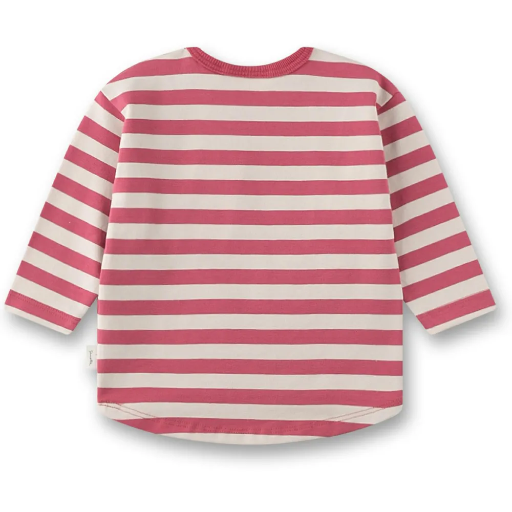 Sanetta - Kid's Shirt 12186 - Longsleeve Rose Wine Clearance