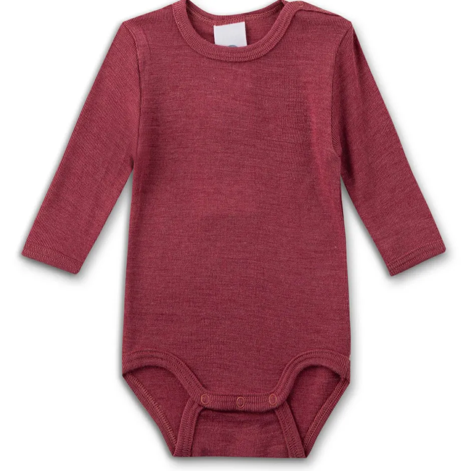 Kinder Sanetta - Kid's Wool Body L/S - Merinounterwäsche