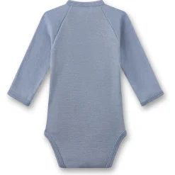 Sanetta - Kid's Wrapover Body 1/1 Wool - Merinounterwäsche New