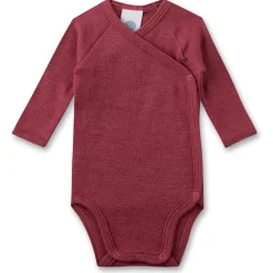 Sanetta - Kid's Wrapover Body 1/1 Wool - Merinounterwäsche New