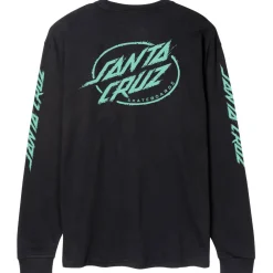 Santa Cruz - Cyber Dot L/S T-Shirt - T-Shirt Black Discount