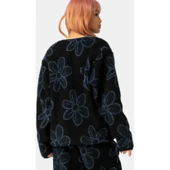 Santa Cruz - Women's Homebody Jacket - Fleecejacke Black Daisy New