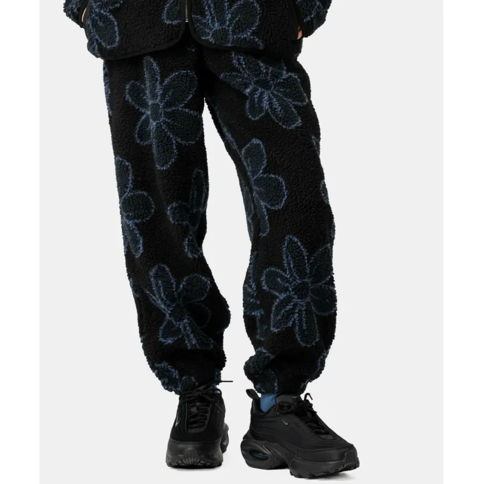 Santa Cruz Hosen|Alltagsbekleidung-- Women's Homebody Sweatpant - Fleecehose Black Daisy