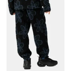 Santa Cruz Hosen|Alltagsbekleidung-- Women's Homebody Sweatpant - Fleecehose Black Daisy