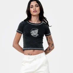 Santa Cruz T-Shirts|Shirts, Hemden & Longsleeves-- Women's Moon Dot Reflection Front T-Shirt - T-Shirt
