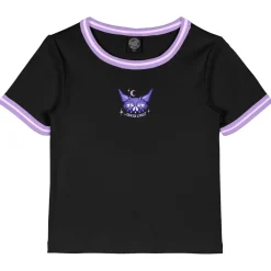 Santa Cruz - Women's Night Critter Mini T-Shirt - T-Shirt Black Clearance