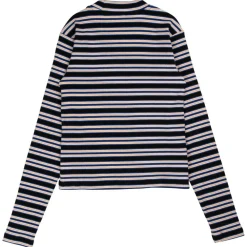 Santa Cruz - Women's Opus Dot Mock Neck L/S Top - Longsleeve Multi Stripe Clearance