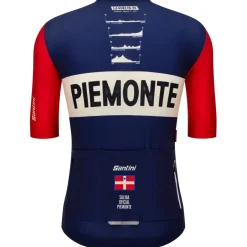 Santini Fahrradbekleidung|Radtrikots-- La Vuelta Grand Salida Piemonte Jersey - Radtrikot Print
