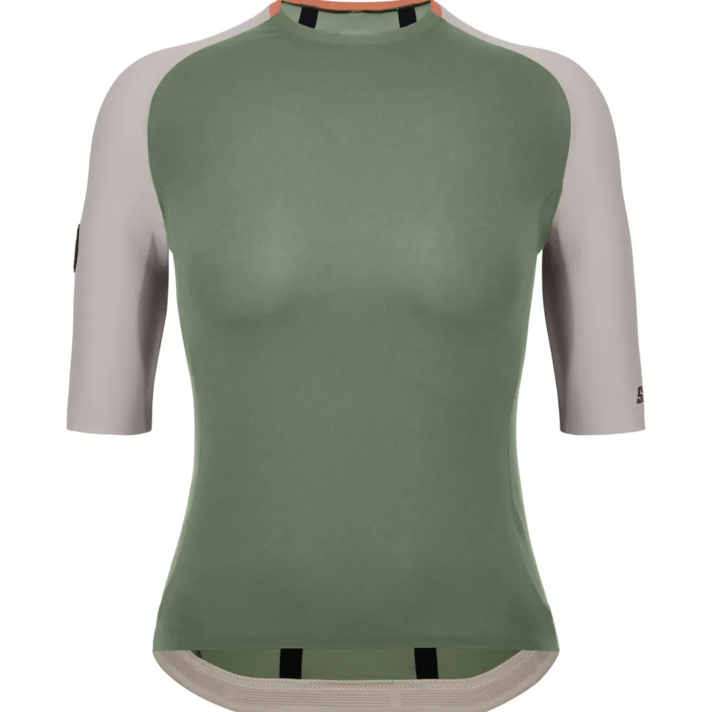 - Pee teth Fir ip-On Jerey - Radtrikot < Santini Best