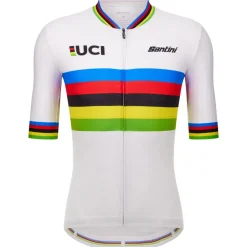 Santini Fahrradbekleidung|Radtrikots-- UCI World Champion Jersey - Radtrikot