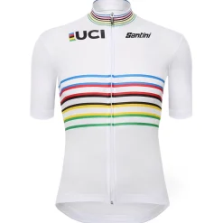 - Woen' UCI Officia Word Chapion ater Jerey - Radtrikot < Santini Hot