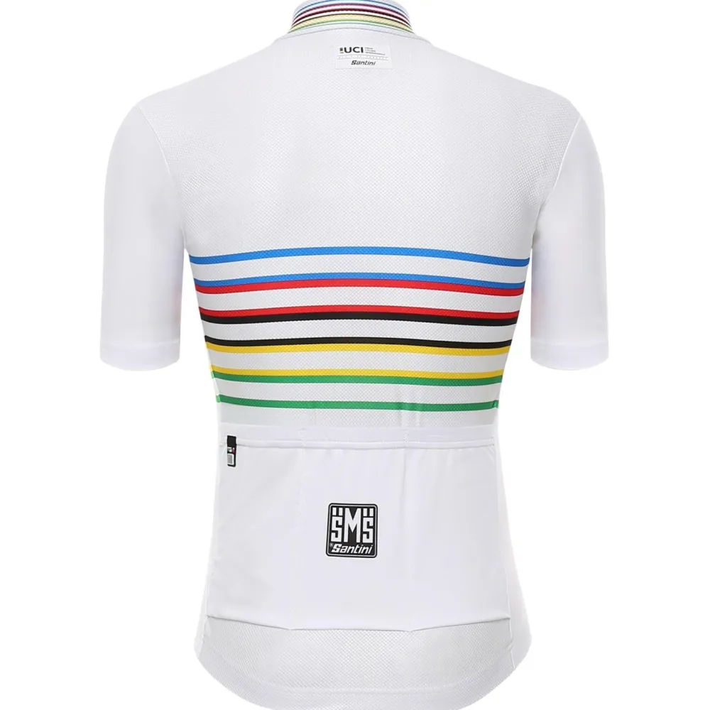 - Woen' UCI Officia Word Chapion ater Jerey - Radtrikot < Santini Hot