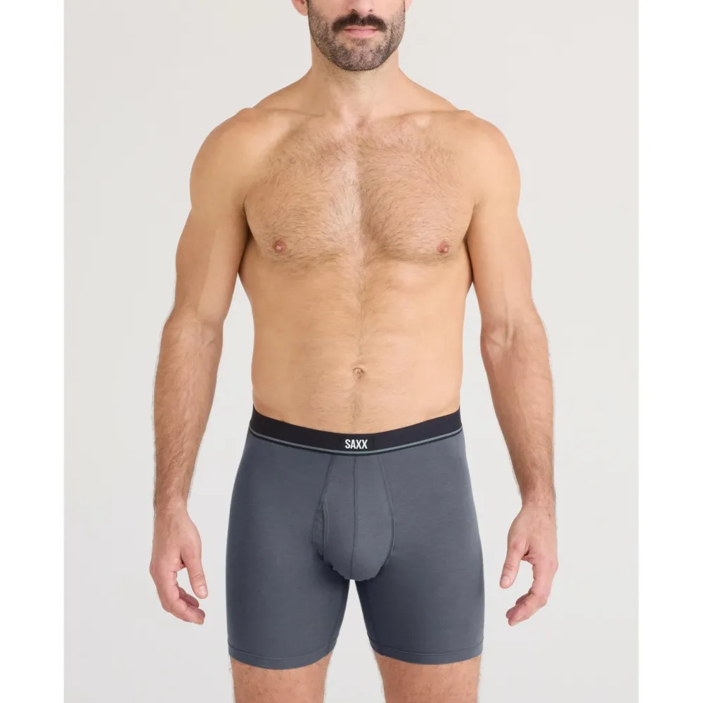 Saxx - Essential Cotton Boxer Brief Fly 3-Pack - Alltagsunterwäsche Outlet