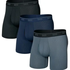 - Quet Quick-Dry eh Boxer Brief Fy 3-Pack - Kuntfaerunterwäche < Saxx Discount