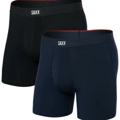 Saxx - Vibe Xtra Boxer Brief Fly 2-Pack - Kunstfaserunterwäsche Sale