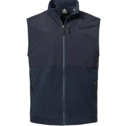 Schu00f6ffel Schöffel - Fleece Vest Style Ash - Fleeceweste Navy Blazer Best