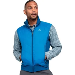 Schu00f6ffel Wanderbekleidung|Westen-Schöffel - Hybrid Vest Style Blaueis - Kunstfaserweste