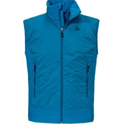 Schu00f6ffel Wanderbekleidung|Westen-Schöffel - Hybrid Vest Style Blaueis - Kunstfaserweste
