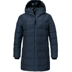 Schu00f6ffel Alltagsbekleidung|Daunenjacken-Schöffel - Women's Insulated Parka Boslix - Mantel