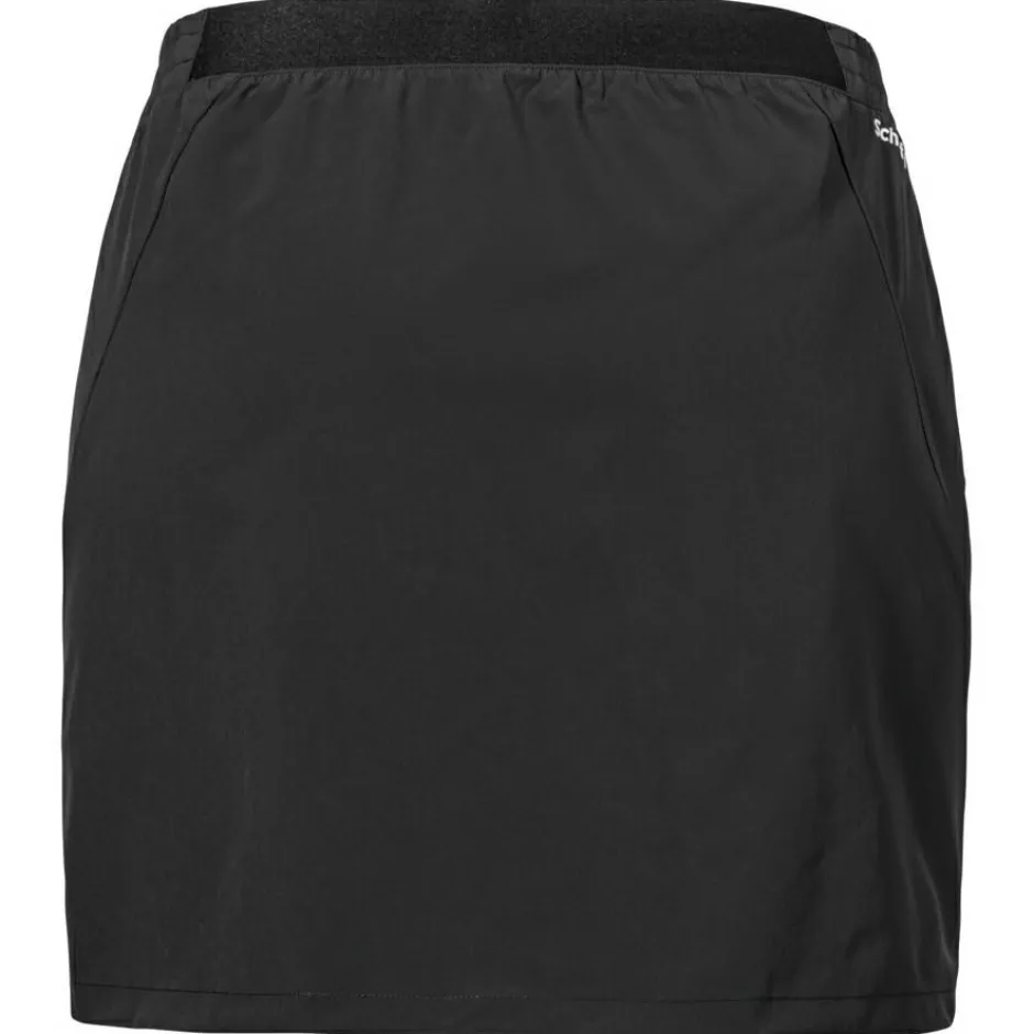 Schu00f6ffel Wanderbekleidung-Schöffel - Women's Skirt Style Blaueis - Rock Black
